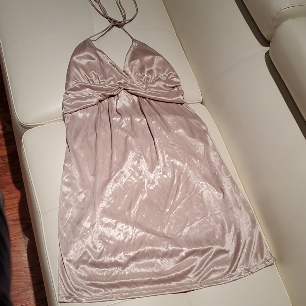 Hourglass Sparkling Slip Dress